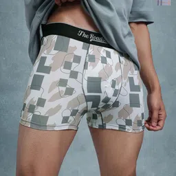 The Roadster Lifestyle Co Pack Of 2 Printed Ultrasoft Waistband Trunks RO1-RO3-S-19