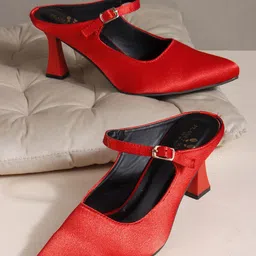 PLANET WALK Women Solid Synthetic Regular Stiletto Pumps-92