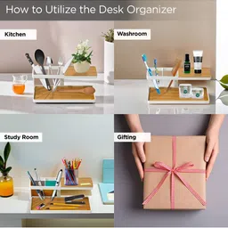 UMAI White Set of 1 Regular Multi-Utility Organisers image 4