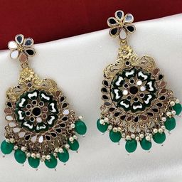 ORBIS Gold-Plated Alloy Earrings-image-74