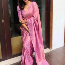SHOP DROP Women Woven Design Pure Silk Banarasi Saree-picture-17