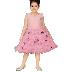 Nickys Disegno Girls Pink Dresses-image-17