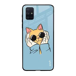 QRIOH Quirky Printed Samsung Galaxy A71 Back Case Mobile Accessories-image-71