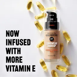 Revlon Colorstay Long Wear Make Up Vitamin E SPF 15 Foundation 30ml - Fresh Beige image 5