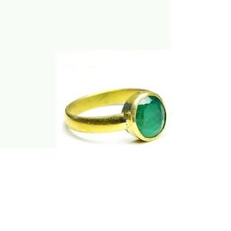 GenZcomplex Gold-Plated Brass Finger Ring-image-41