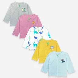YUV Kids Floral 5 Printed T-shirt-image-37