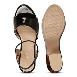 Smart & Sleek Open Toe Block Heels image 2