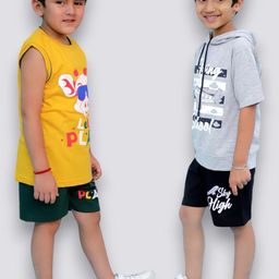CHANDRIKA Kids-Boys Multi Clothing Set-image-82