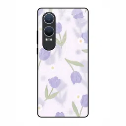 QRIOH Floral Printed OnePlus Nord CE4 Lite 5G Back Case Mobile Accessories-12