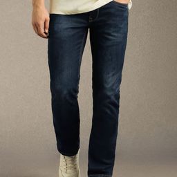 Louis Philippe Jeans Men Slim Fit Mid-Rise Light Fade Jeans-image-73