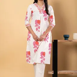 Readiprint Women Floral Printed Kurta with Palazzo-image-75