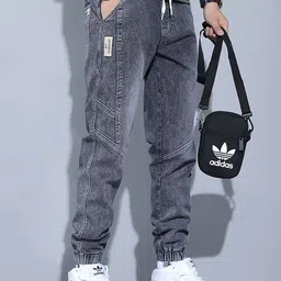 StyleCast x Revolte Men Relaxed Fit Light Fade Mid-Rise Jeans-image-99