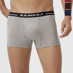 Ramraj Pack Of 4 Cotton Short Trunks VINTRK_GMCYGWBL-4P-image-89