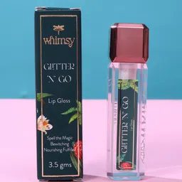 Whimsy Beauty Glitter n Go Non-sticky & Lightweight Lip Gloss- 3.5g-8