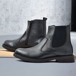 DESIDERIO Men Leather Flatforms-image-76