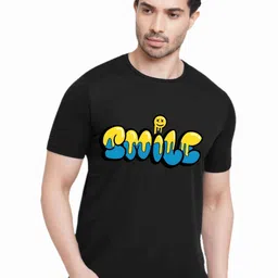 Hatke Trends Typography Printed Round Neck Pure Cotton T-Shirt-image-91