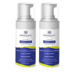Mannlich Men Set Of 2 pH Balanced Intimate Foaming Wash - 150ml Each-3