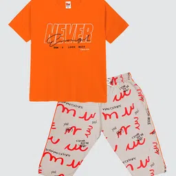 Tee Weavers Boys Printed Night suit-image-84