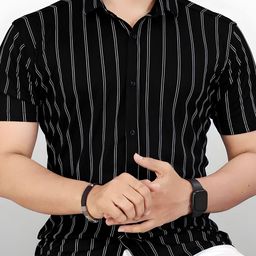 TIGER SNAKE Comfort Printed Casual Shirt-image-62