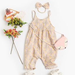 LULU & SKY Girls Printed Basic Jumpsuit-picture-0