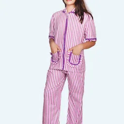 Modish Girls Printed Night suit-picture-17