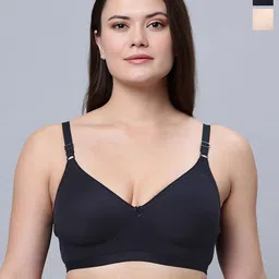Eden Women Solid Full Coverage Regular Bra-14