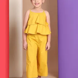 Baawri Girls Pure Cotton Top with Trousers-image-104