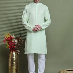 Armaan Ethnic Men Ethnic Motifs Printed Regular Kurta with Pyjamas-7