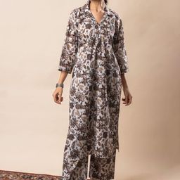 Moda Rapido Women Floral Printed Kurta-image-74