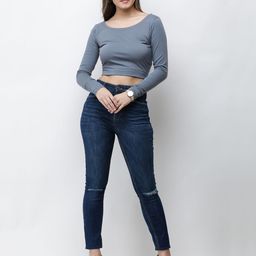 Moda Rapido Cotton Crop Top-picture-27
