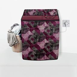 Stylista Waterproof and Dustproof PVC Washing Machine Cover-image-33