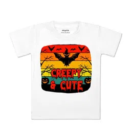 Arvesa Kids Typography Printed Applique T-shirt-picture-7