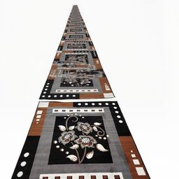 R CARPETS Printed Rectangular Shaped Carpet-image-2