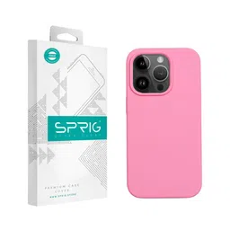 SPRIG Solid Printed iPhone 15 Pro Max Bumper Case Mobile Accessories-26