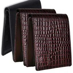 Hayes London Men Genuine Leather with RFID Blocking Wallets Combo-83