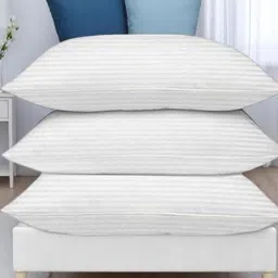 Shadowkart Set of 3 Fibre Filled Polyester Ultra Soft Sleep Pillow-image-1