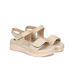 Luvfeet Women Wedge Sandals with Western - Embellished-24
