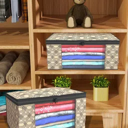 Kuber Industries Grey Set of 6 Regular Drawer Organiser Organisers image 2