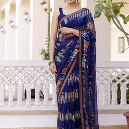 KALINI Pure Georgette Saree-picture-40
