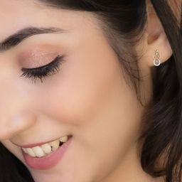 WHP JEWELLERS Blush Sparkle 18 KT Rose Gold Earring For Women.-image-102