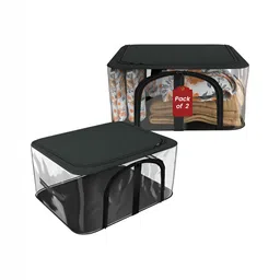 Aura Grey Set of 2 Regular Drawer Organiser Organisers-7