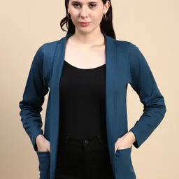 Kryptic Women Indigo Shrug-picture-10