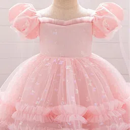 LULU & SKY Girls Embellished Fit & Flare Dress-picture-16