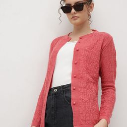 The Roadster Life Co. Self Design Embellished Cardigan-picture-13