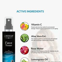 L'AVENOUR Set Of 2 Vitamin C Soothing Face Toner For Pore Tightening - 100 ml Each image 4
