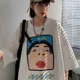KPOP Women Printed T-shirt-image-98