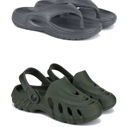 DRACKFOOT Men Pack Of 2 Flip Flops-24