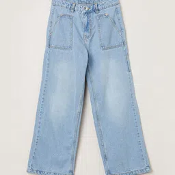 max Girls Regular Fit Mid-Rise Light Fade Jeans-picture-42
