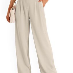all about you Women Loose Fit High-Rise Pleated Trousers-image-55