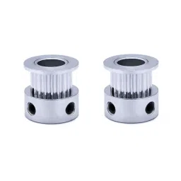 Aluminum GT2 Timing Pulley 20 Tooth 8mm Bore for 6mm Belt – 2Pcs-22